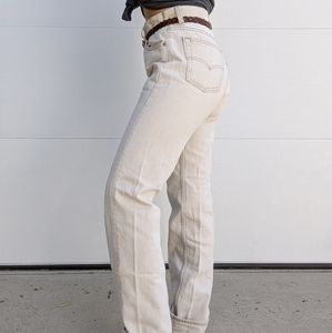 Vintage 90s Levi Jeans Sand Color